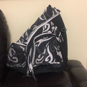 Over the shoulder backpack